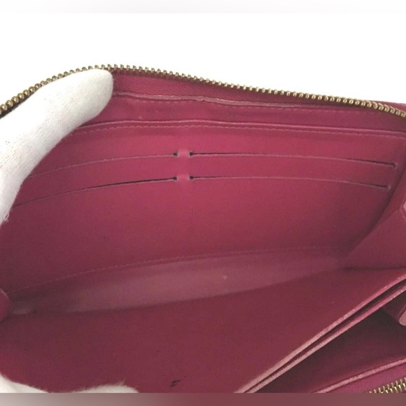 Louis Vuitton Vernis Ikat Flower Patent Leather Zip Around Long Wallet - Picture 7 of 8